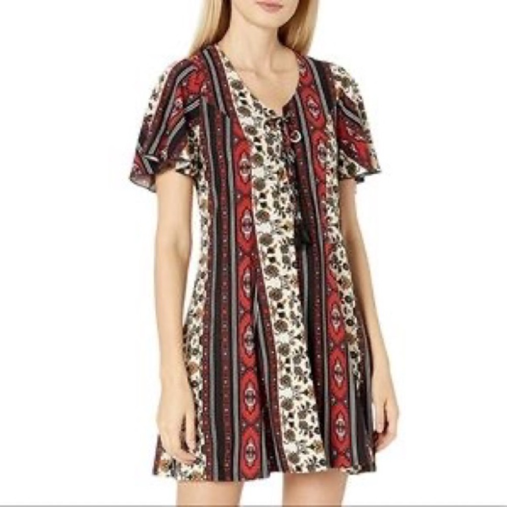 Show Me Your Mumu Matilda Ethnic print mini dress